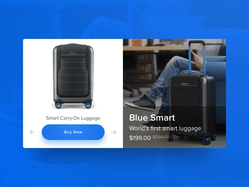 Smart Carry On Luggage by TUGAY on Dribbble