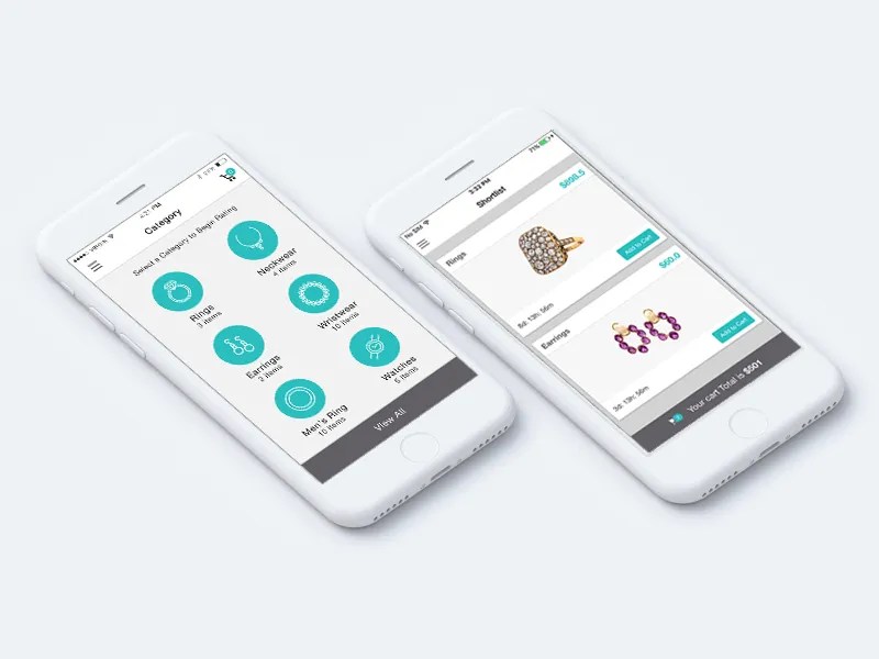 Jewellery Shopping App by Arif on Dribbble
