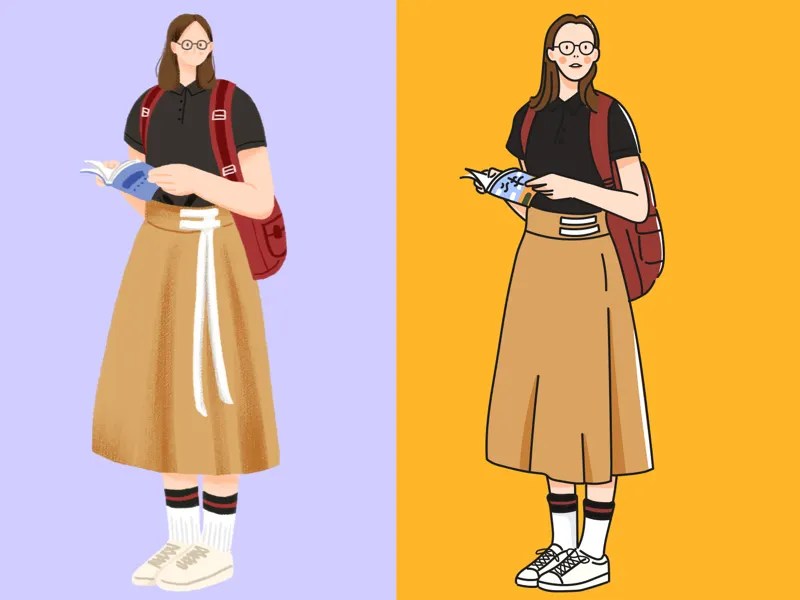 character practice 06 by Kitty on Dribbble