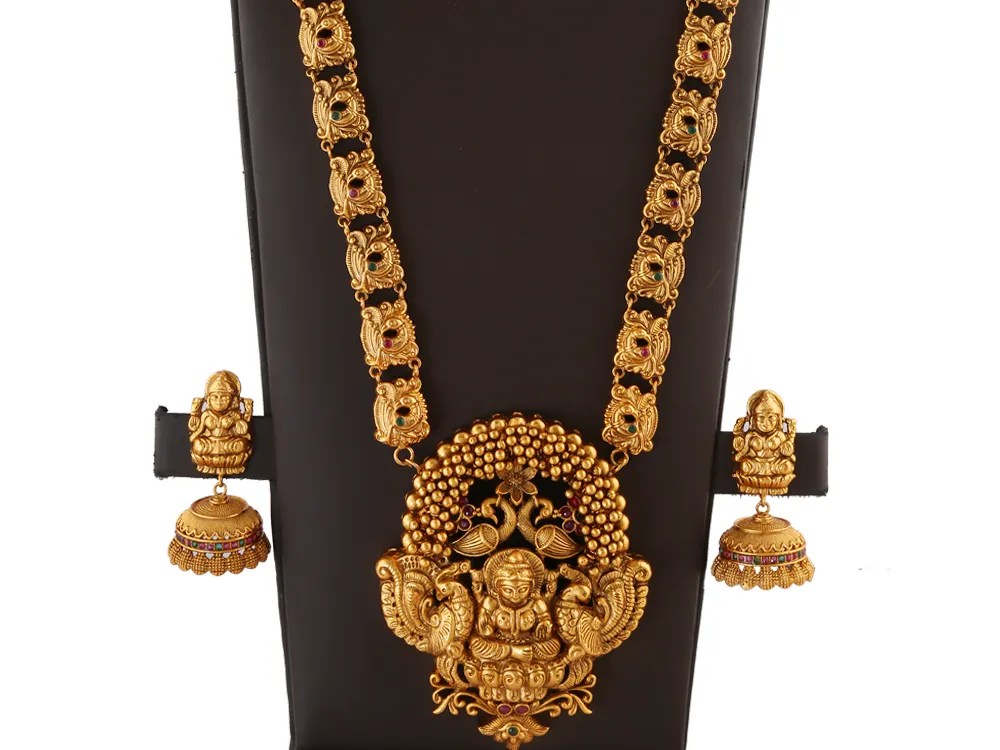 Latest Gold Long Necklace Designs Collection at Best Price. by sanjana mishra on Dribbble