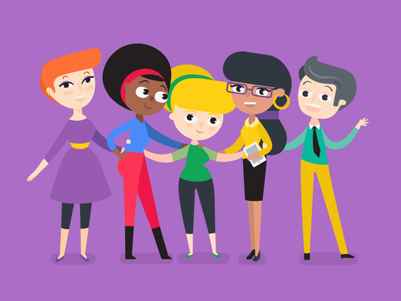 The team by Fab Design on Dribbble