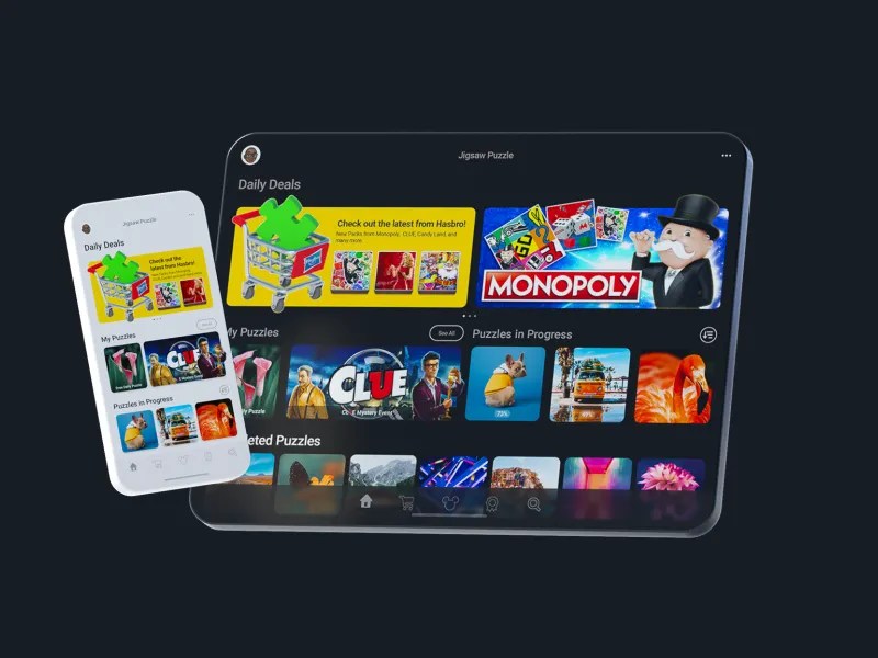 MobilityWare Jigsaw Puzzle Private Label by Ajay Karat on Dribbble