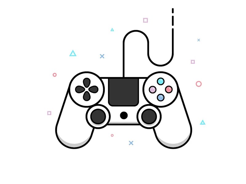 Ps4 controller by Alexia Simard on Dribbble