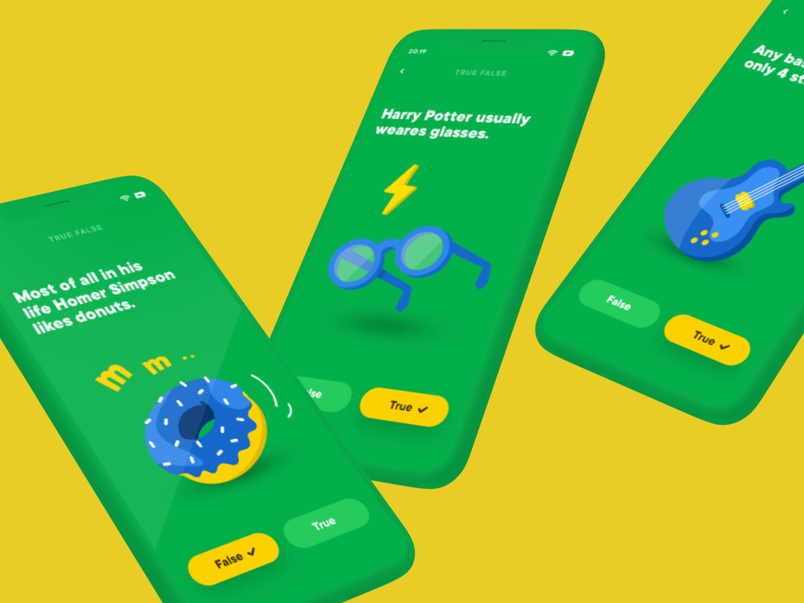 Spirit Lime Event App Game Screen by Vadim on Dribbble