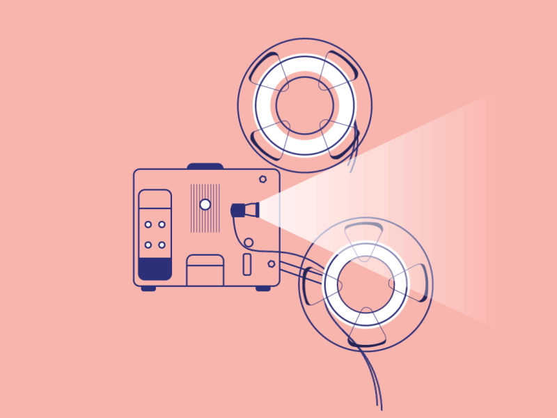 Film Projector by Poettier on Dribbble