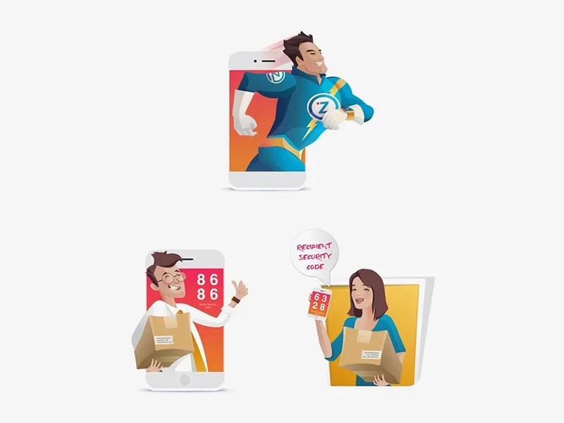 Character Design for an App by Design Delivery on Dribbble