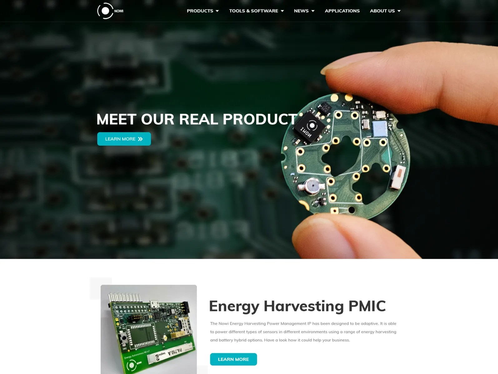 New site Design for a Semiconductor Company by ROBERT BRIGHT LIGHT