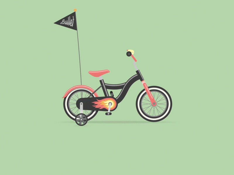 Life on Wheels 5 Training Wheels by Richard Beerens on