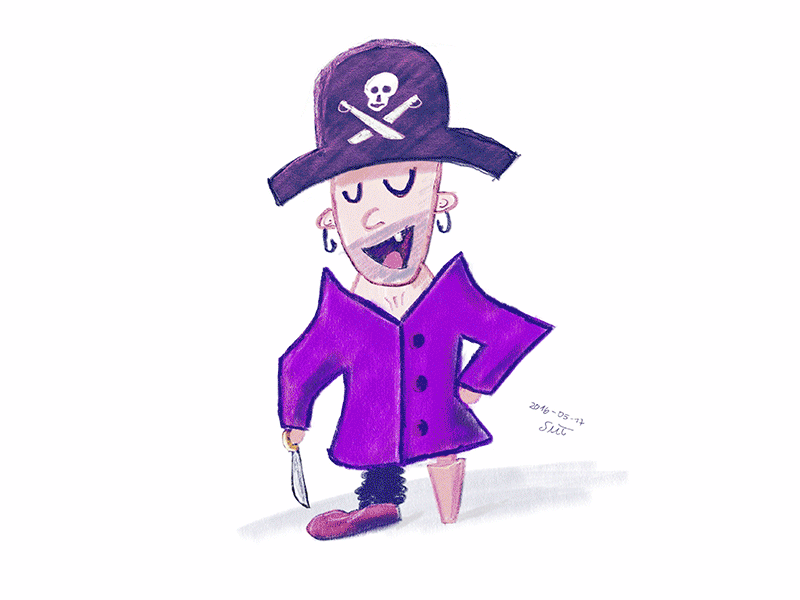 Barthy Procreate & Apple Pencil Sketch by Sascha Michael Trinkaus on