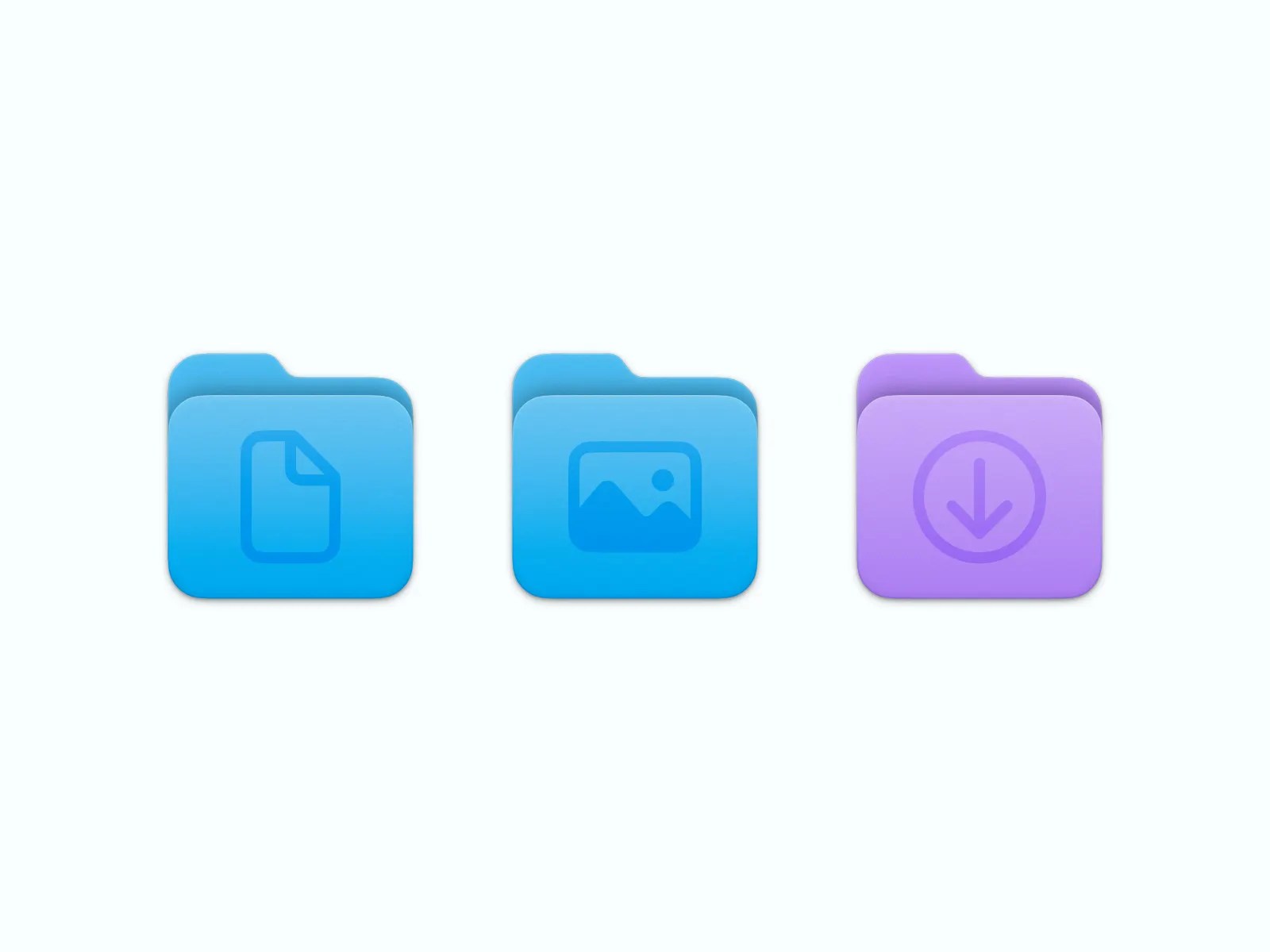 Folder Icons by Johannes Jakob on Dribbble