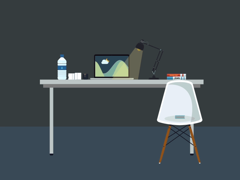 Home Workspace by MartinRGB on Dribbble