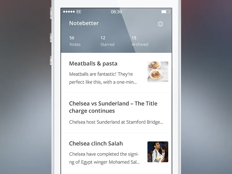 Notebetter 2.0 by Daniel Vernon on Dribbble
