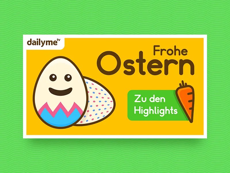 dailyme TV Easter Special by Martin Baldowski on Dribbble