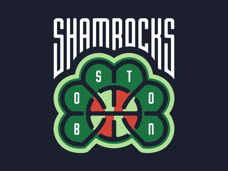 Boston Shamrocks Logo by Addison Foote on Dribbble