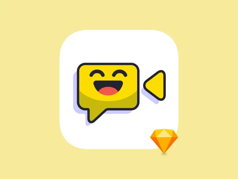 Facechat Video Chat SDK Logo by Allen Wang on Dribbble