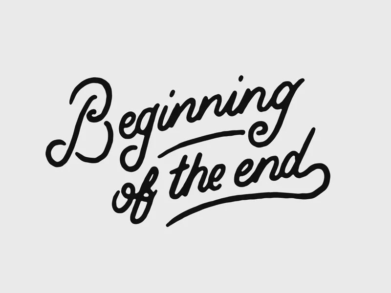 Beginning Of The End by Mark Richardson on Dribbble