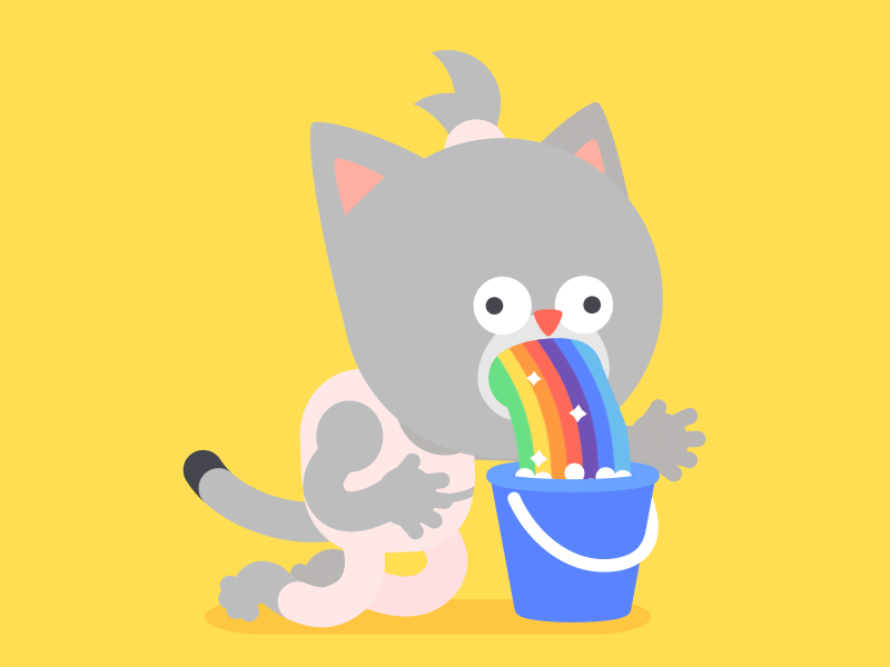 Puke by James Curran on Dribbble