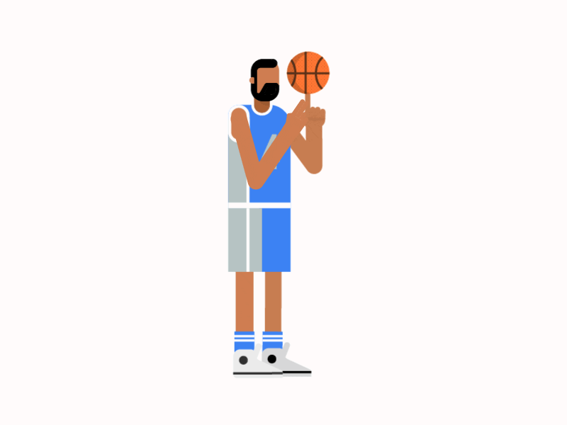 Hello NBA Season by Matt LeGrice for SeatGeek on Dribbble
