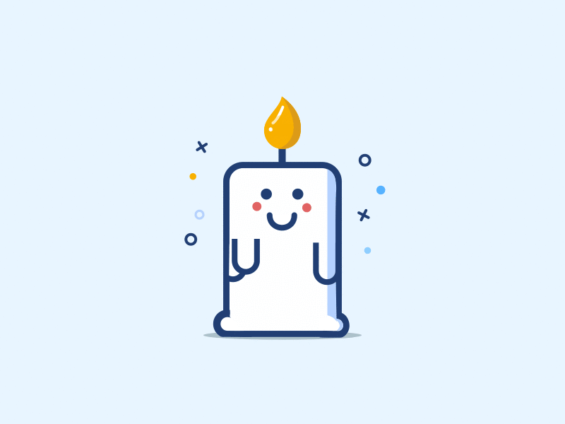 Candle by Cisa on Dribbble