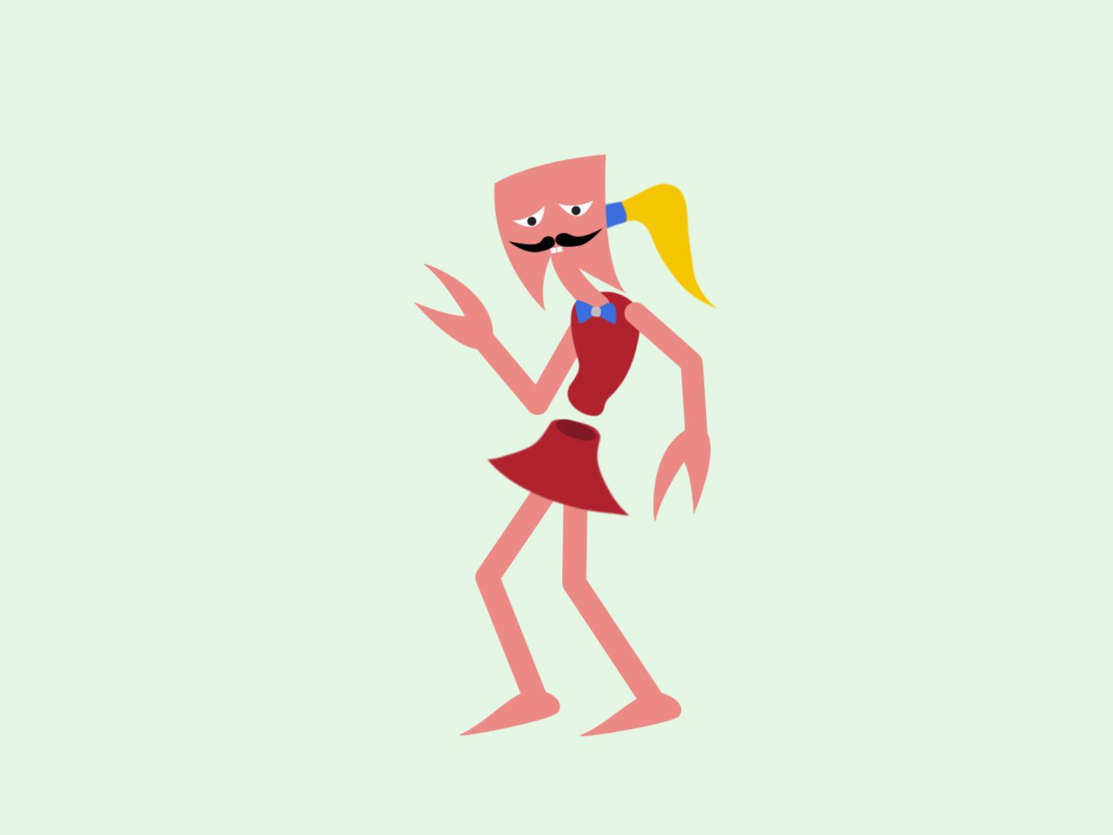 Dancing queen by Sutrisno on Dribbble