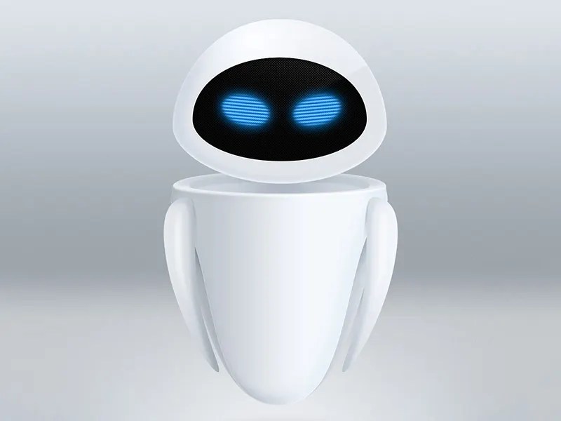 Eve from WallE by Howard Pinsky on Dribbble