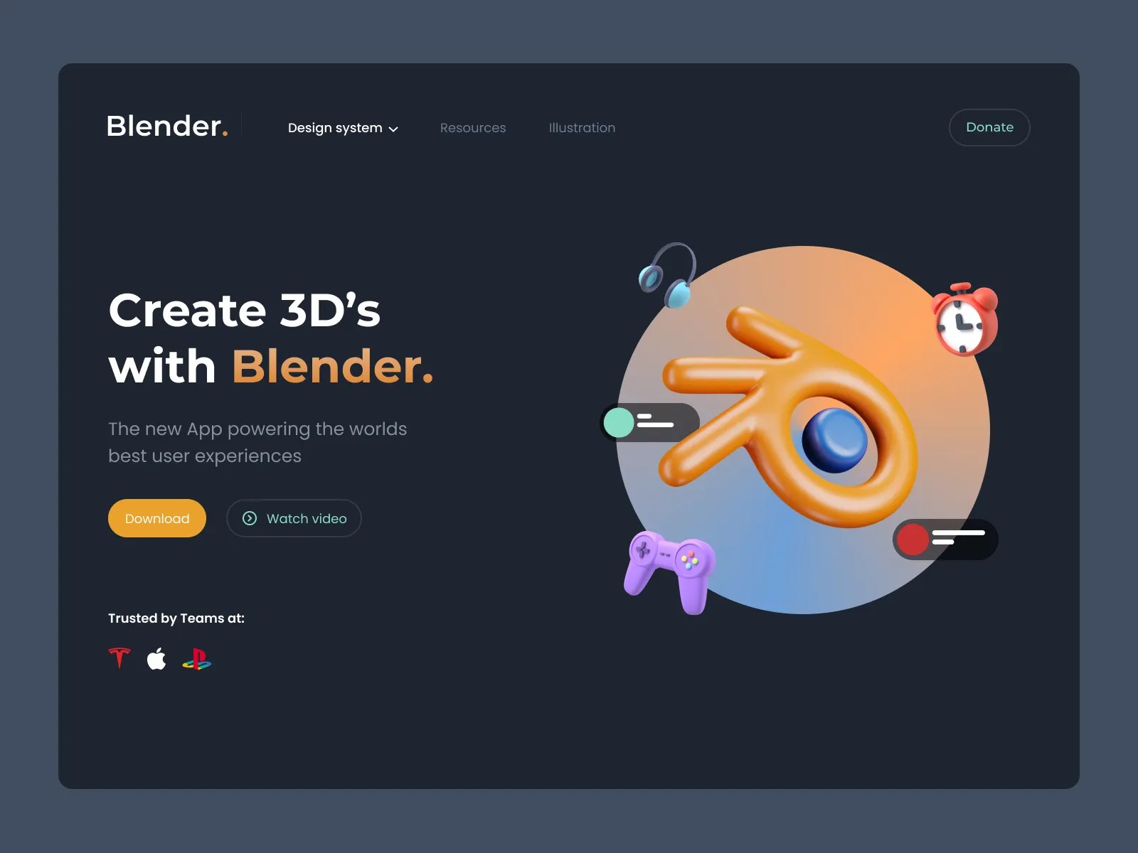 3D Blender  UI Redesign by Raihan Akbar on Dribbble