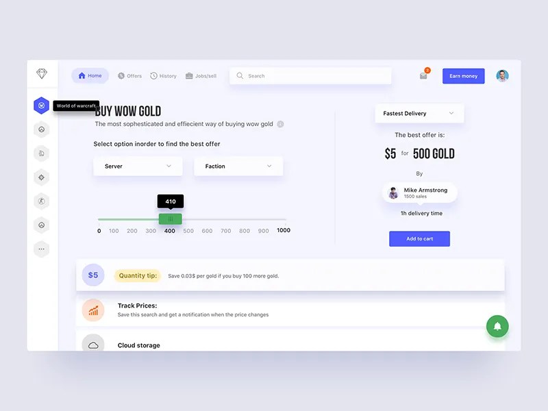 Blazing boost by Divan Raj on Dribbble