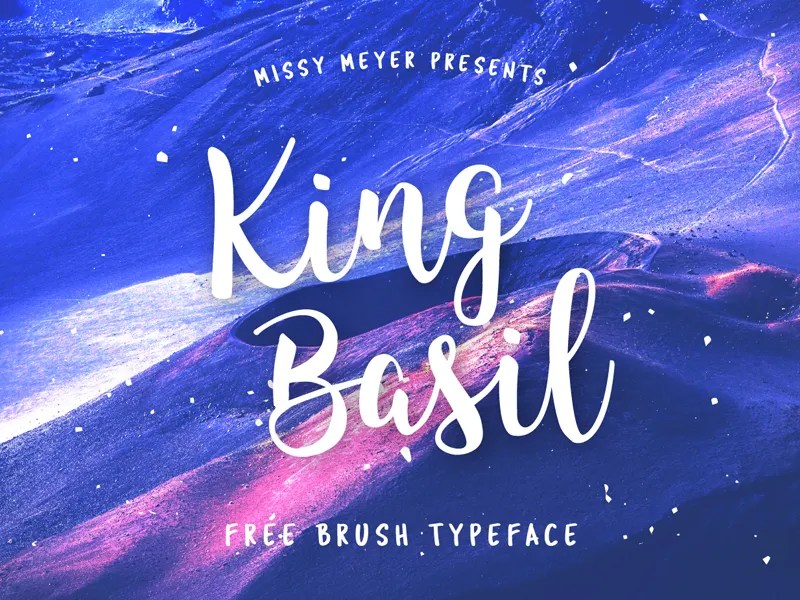 FREE King Basil Lite Font by on Dribbble
