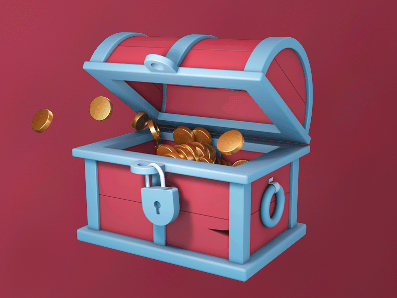 Treasure Box by Lee.W on Dribbble