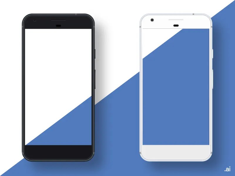 Google Pixel Mockup (Freebie) by Florian Schulte on Dribbble