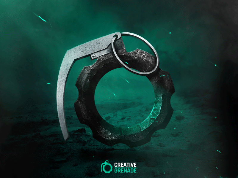 Creative Grenade by Big E for Creative Grenade on Dribbble