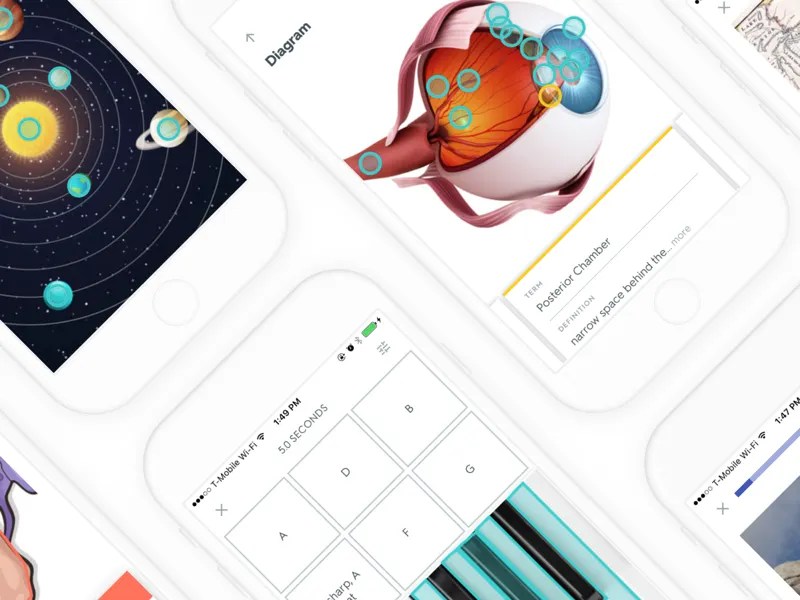 Quizlet Dribbble