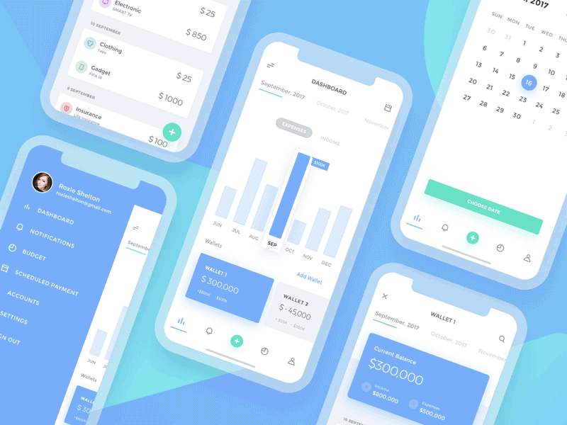 Bucks UI Kit Interaction by Armas Nurbahari on Dribbble