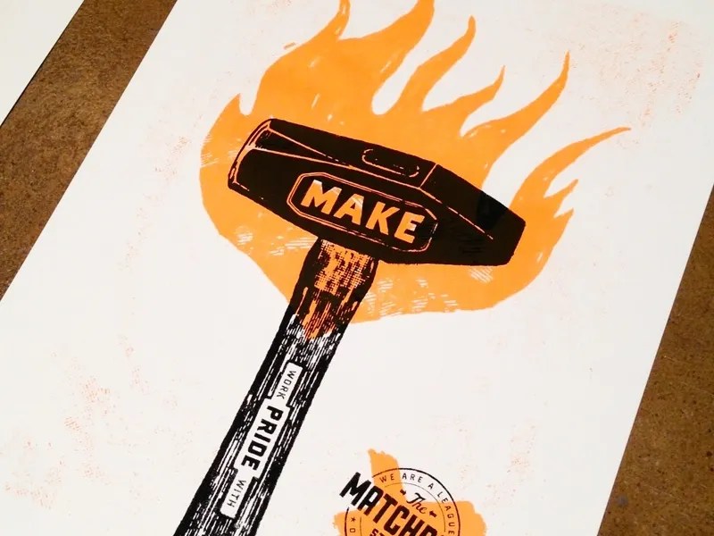 Matchbox Studio Silk Screen by Mark Travis on Dribbble