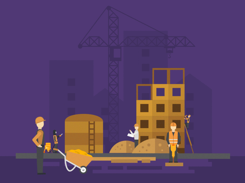 Construction by Holypix on Dribbble