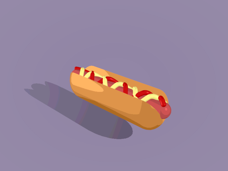 Hotdog by Nathan Duffy on Dribbble