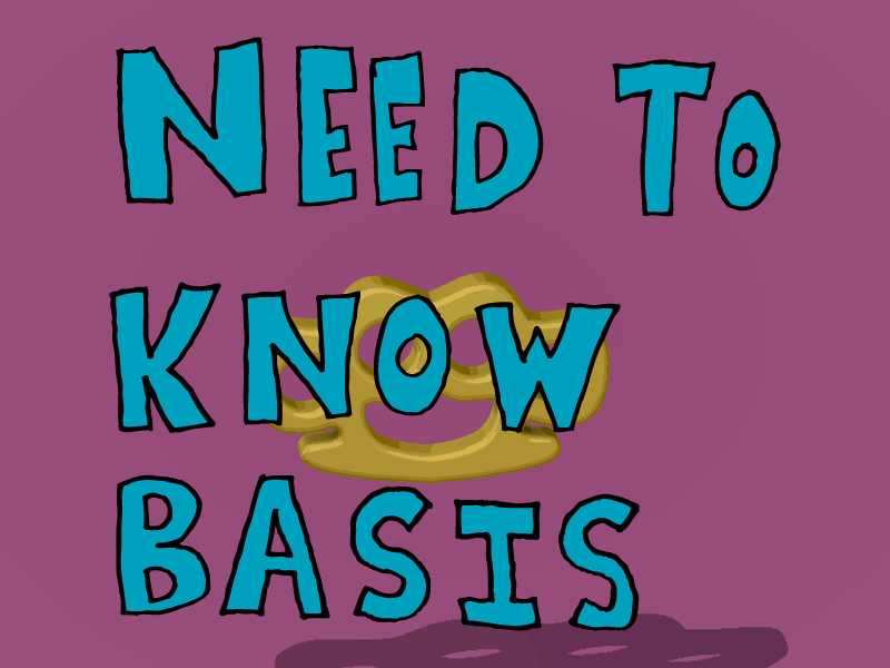 NEED TO KNOW BASIS by Nathan Duffy on Dribbble