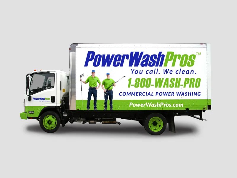 Power Wash Pros Box Truck Wrap by Visual Lure on Dribbble