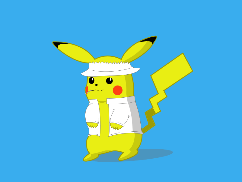 Pikachu Lightning Gif