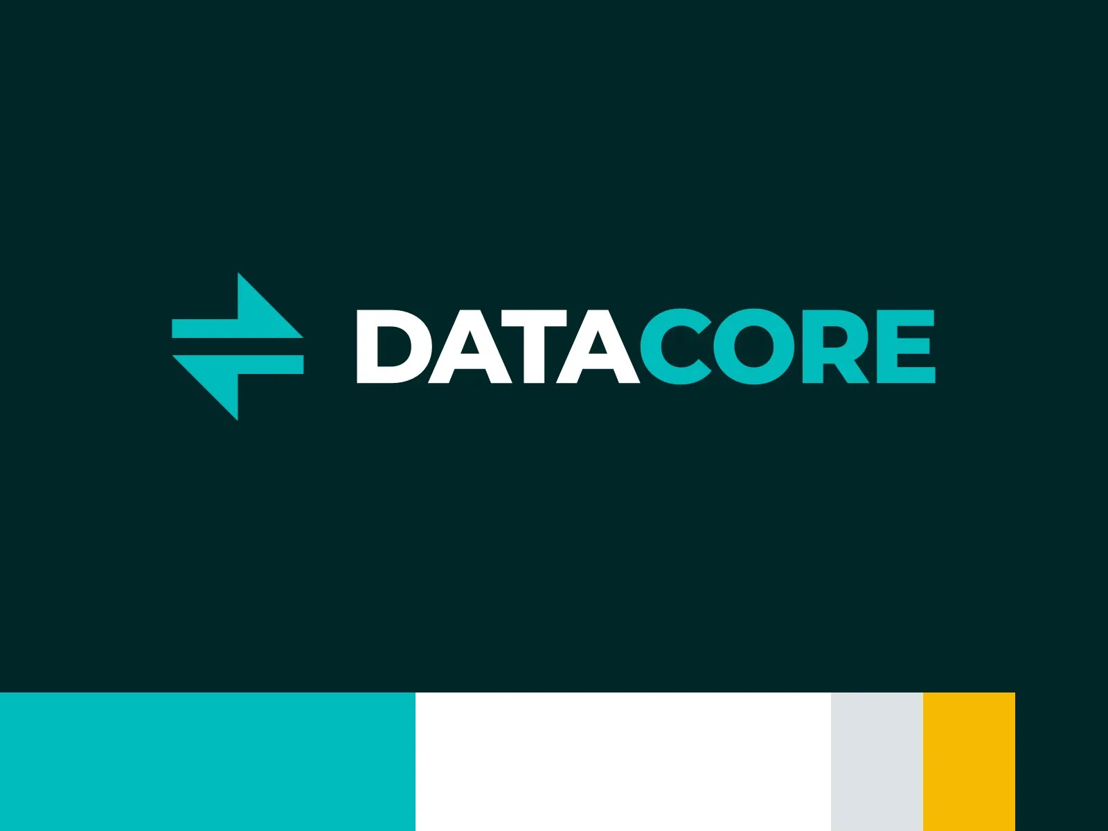 DataCore logo & color palette by HUSL Digital on Dribbble