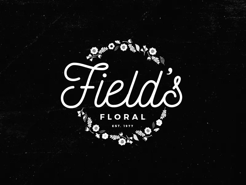 Field's Floral Logo by Seth Rexilius on Dribbble