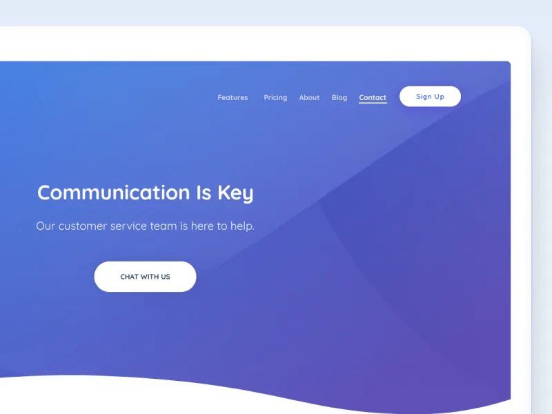 Header Navigation by Ines Krachun on Dribbble