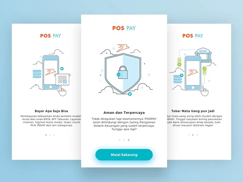 Pospay revised version by Rudityas W Anggoro on Dribbble