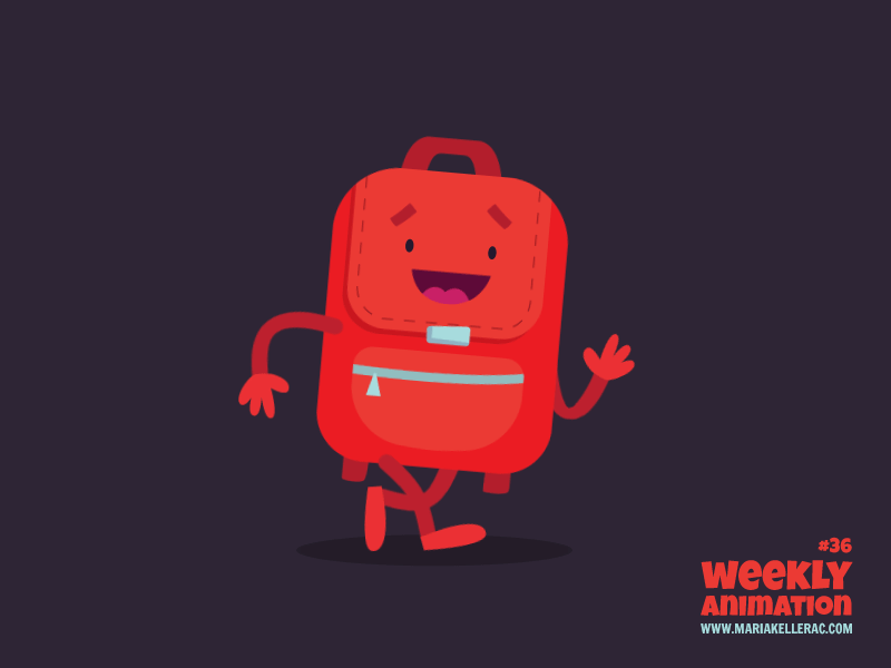 Backpack by Maria Keller on Dribbble