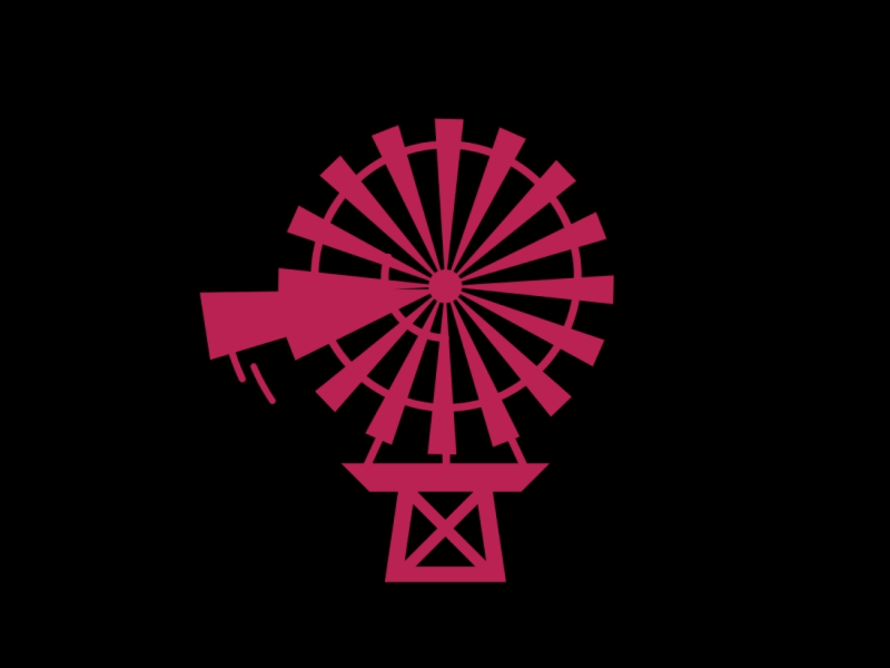 Windmill by Ronald Rabideau on Dribbble