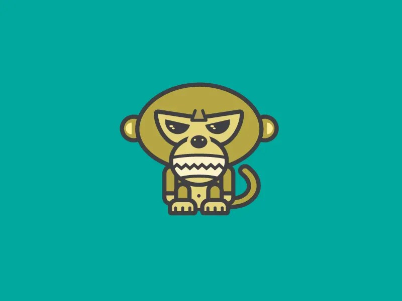 Brass Monkey by Gavin Simpson on Dribbble