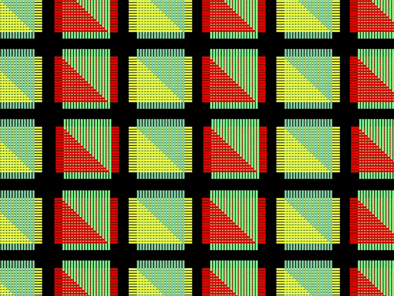 Geometric Quilting by Micah Wilkes on Dribbble