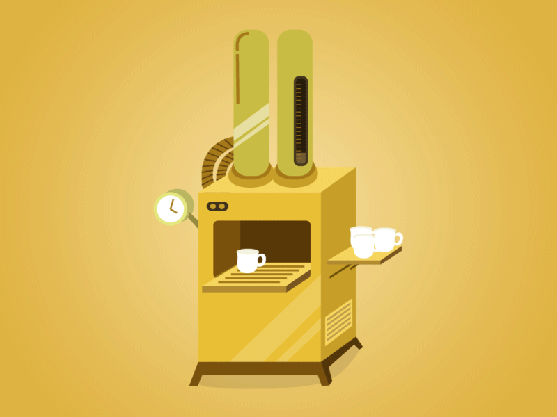 Espresso Machine by Brett Gifford on Dribbble