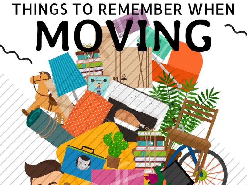 Things To Remember When Moving by Luke Skar on Dribbble