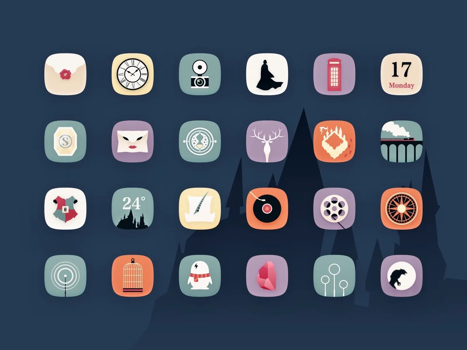 Harry Potter Icon By Ihatter On Dribbble